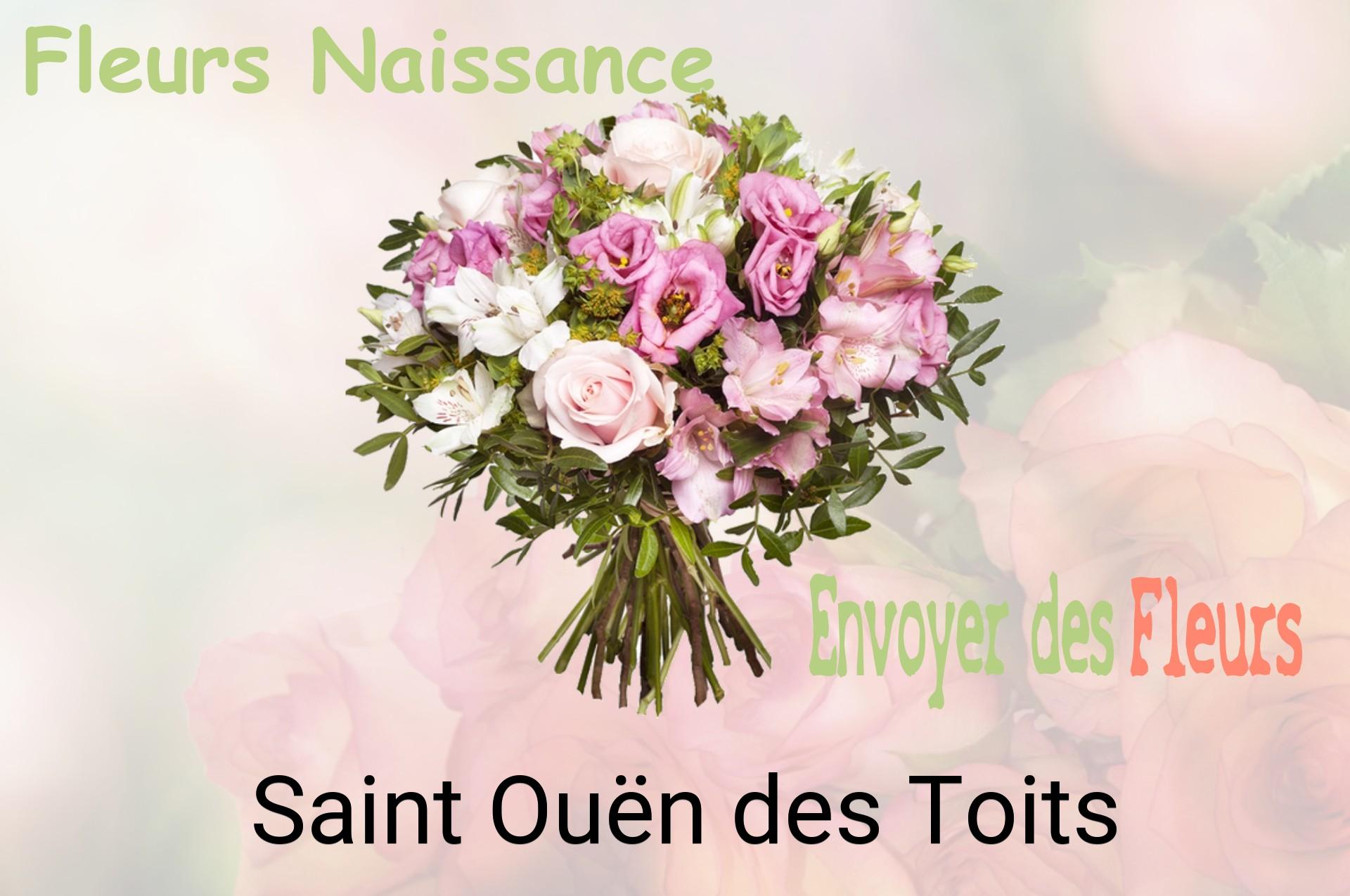 Bouquet de fleurs de naissance livré à Saint-Ouën-des-Toits